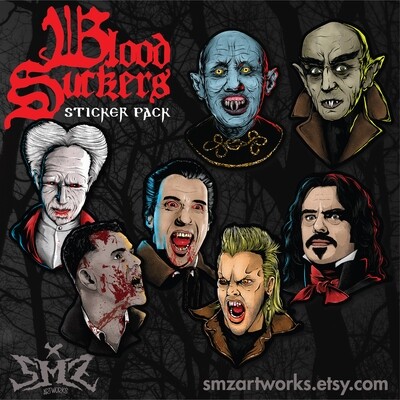 Blood Suckers Sticker Pack