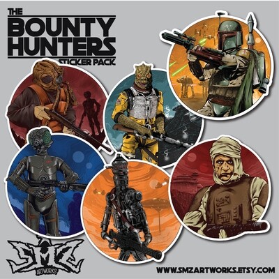 Bounty Hunters Sticker Pack