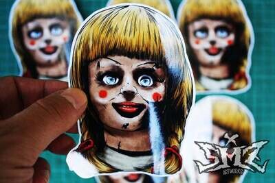 Annabelle Doll Vinyl Sticker