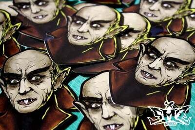 Count Orlok Vinyl Sticker
