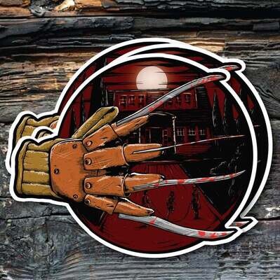 A Nightmare on Elm Street Vinyl Sticker