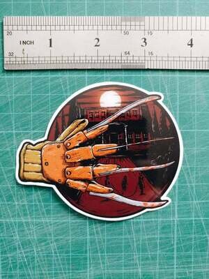 A Nightmare on Elm Street Vinyl Sticker