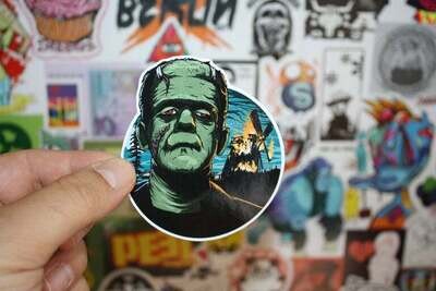 Frankenstein Vinyl sticker