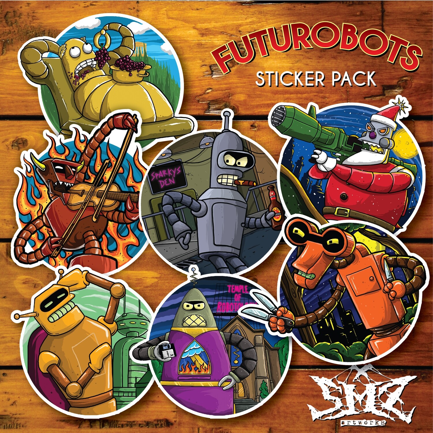 Futurobots Sticker Pack
