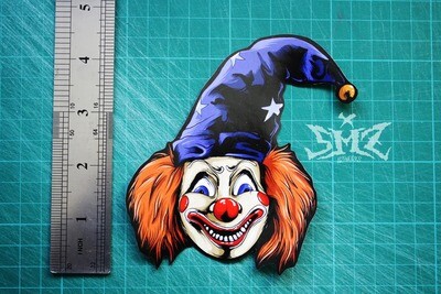Poltergeist Clown Vinyl Sticker