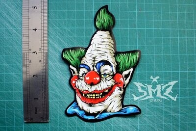 Jumbo from Killer Klowns from Outer Space Vinyl Sticker