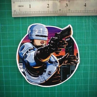 Robocop Vinyl Sticker