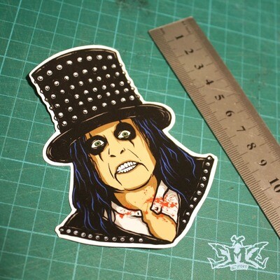 Alice Cooper Vinyl Sticker