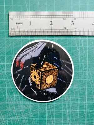 Hellraiser Puzzle Box Vinyl Sticker