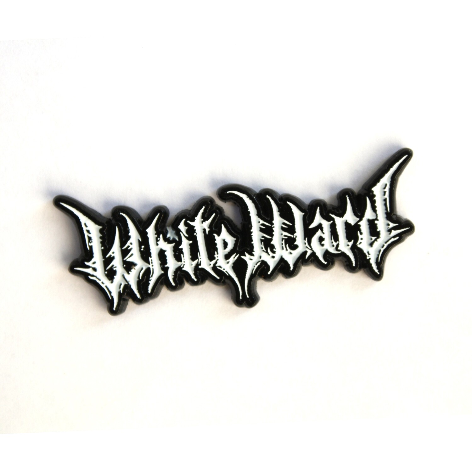 White Ward Logo Pin