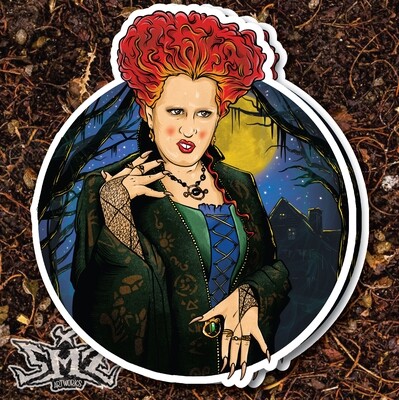 Winifred Sanderson Fridge Magnet