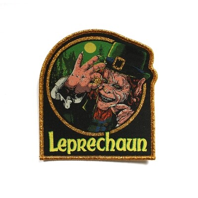 Leprechaun Woven Patch