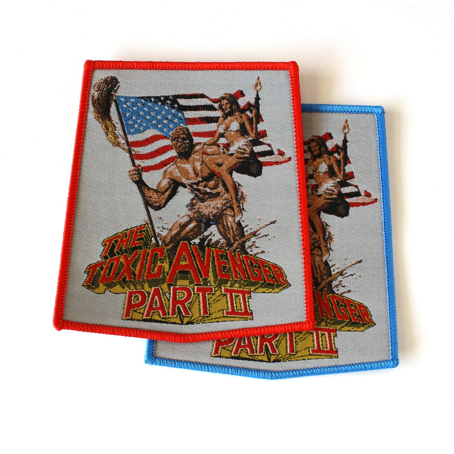 The Toxic Avenger II, Border Color: Red