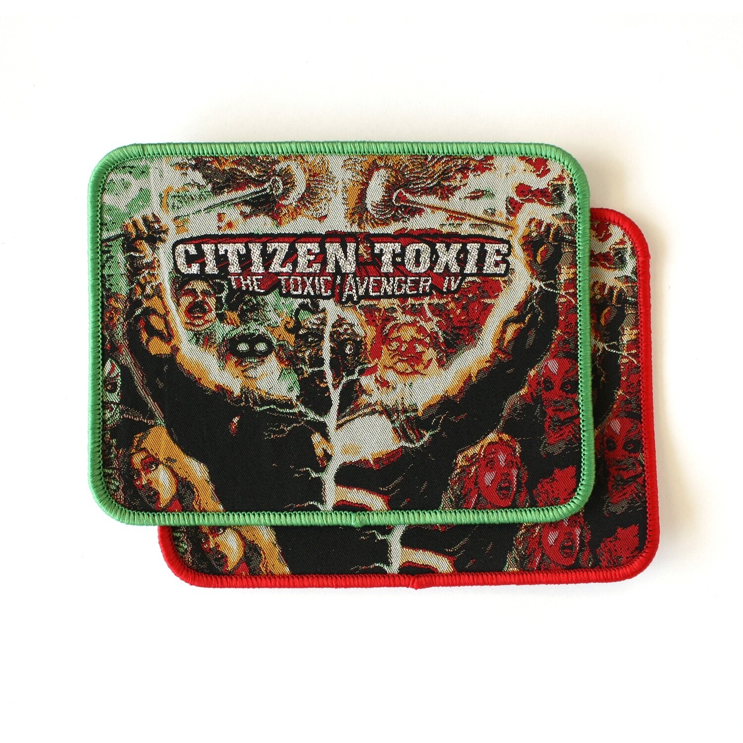 The Toxic Avenger IV - Citizen Toxie, Border Color: Red