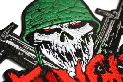 Jungle Rot Oversized Embroidered Patch