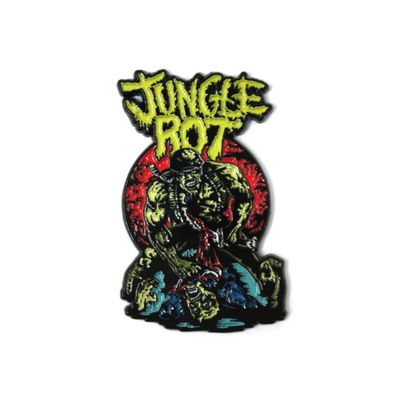 Jungle Rot - Skin The Living Official Pin