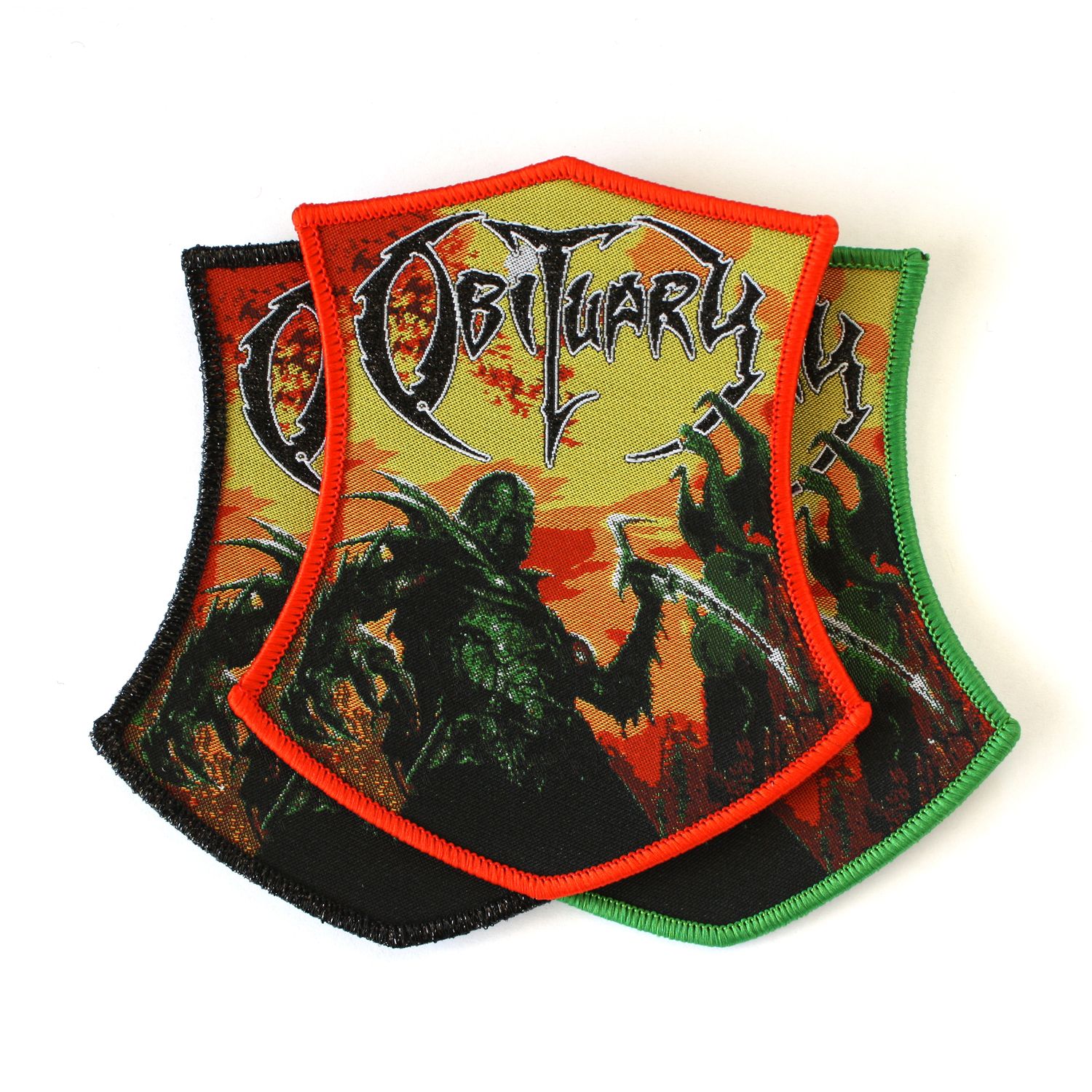 Obituary - Xecutioners Return, Border Color: Black Glitter