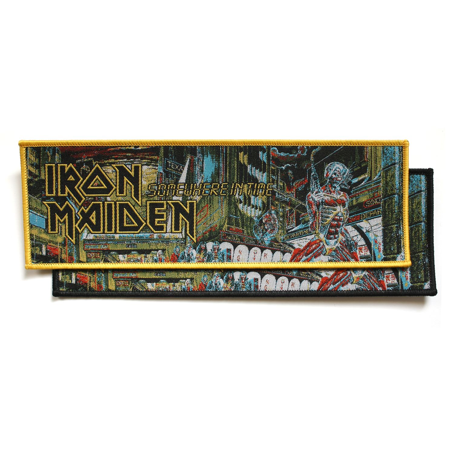 Iron Maiden - Somewhere In Time - Strip Patch