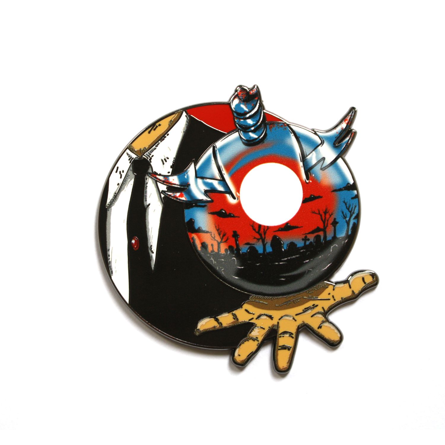Morningside enamel pin