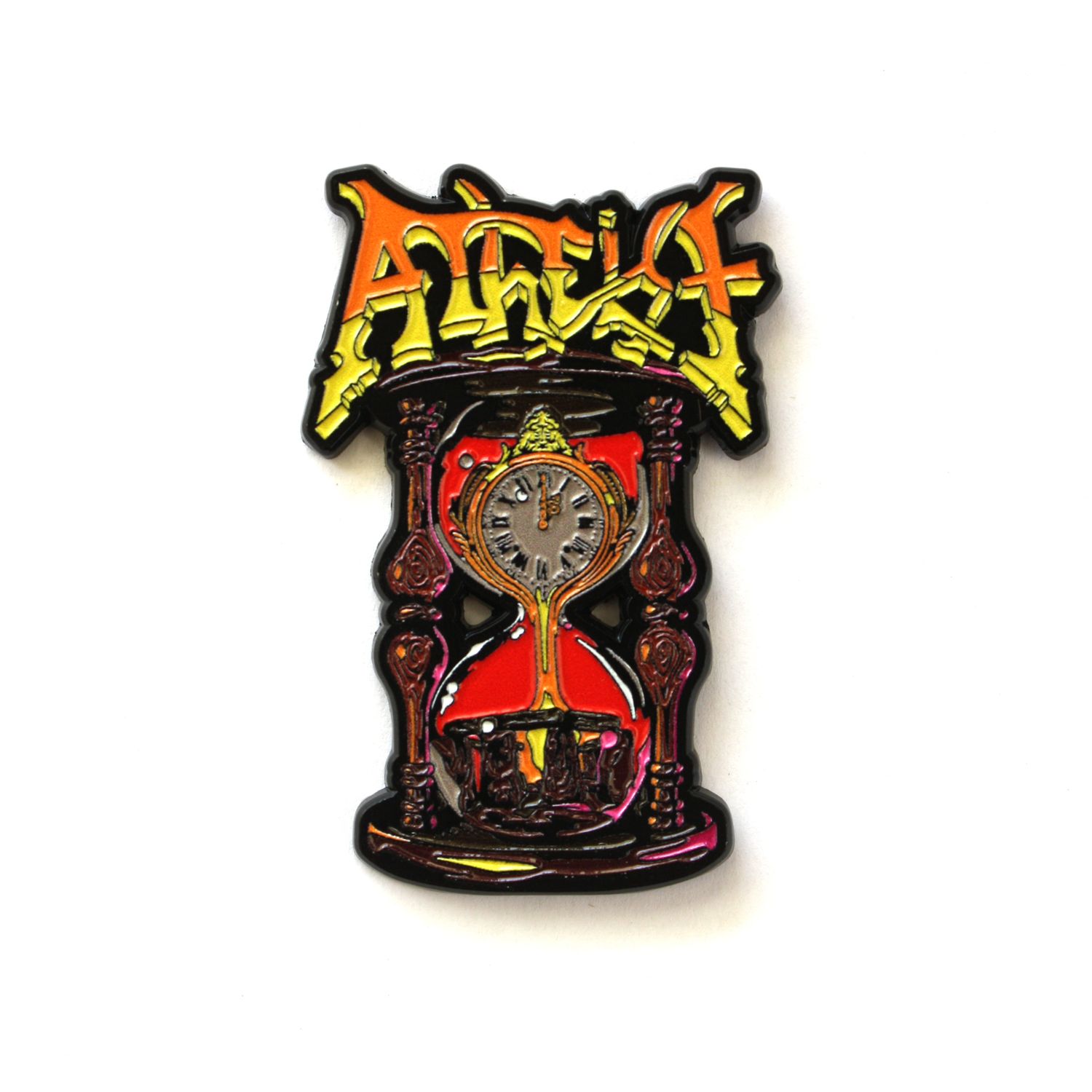 Atheist - Piece Of Time - Enamel Pin