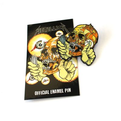 Metallica - The Shortest Straw - Enamel Pin
