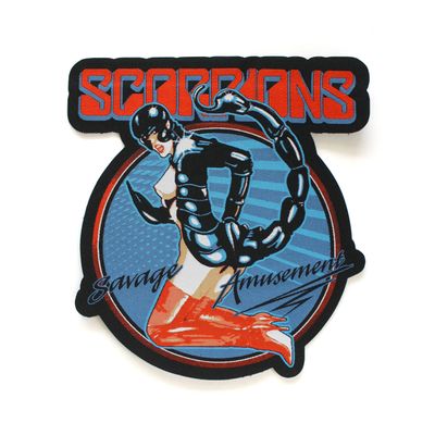 Scorpions - Savage Amusement - Oversize Patch