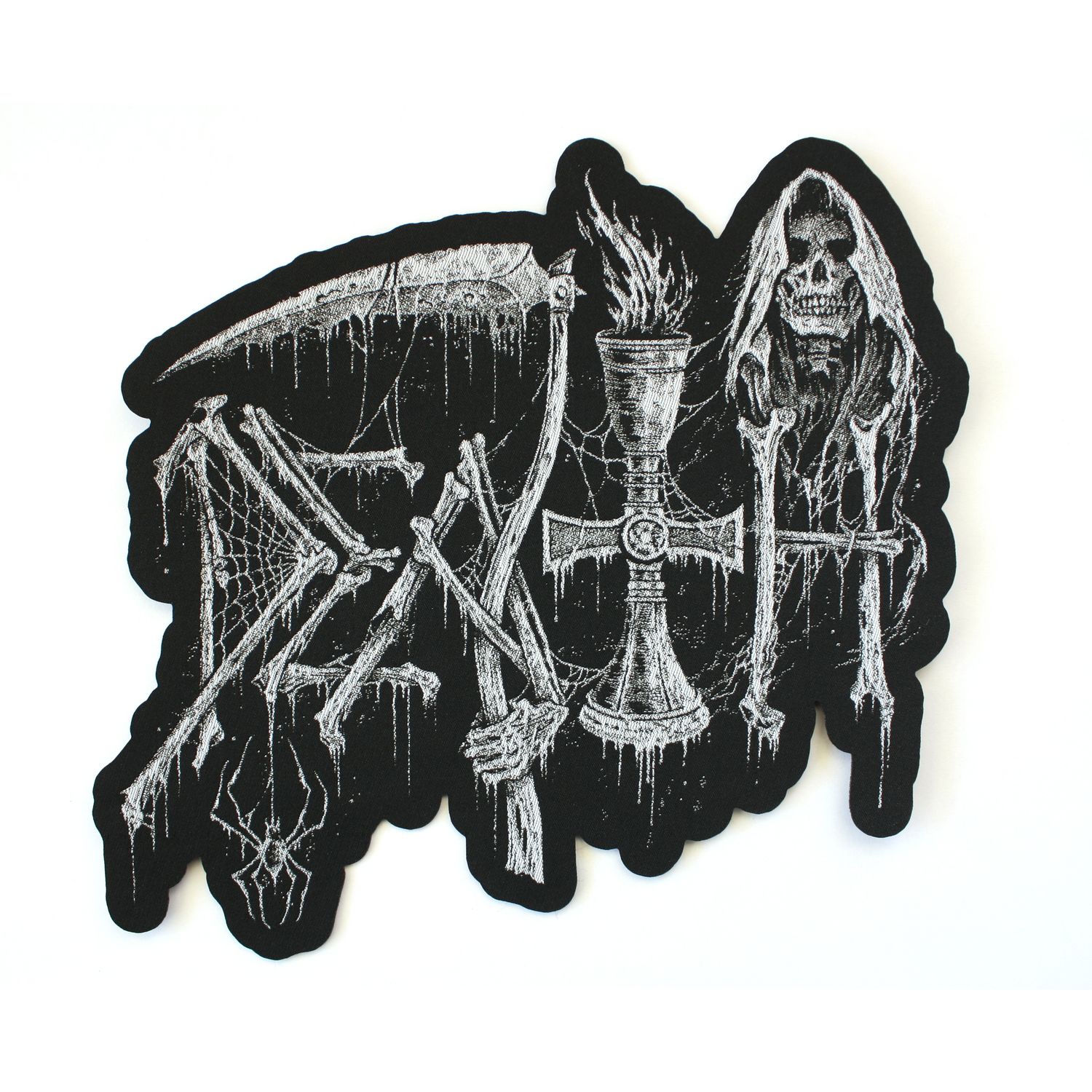 Death - Riddickart Logo - Oversize Patch