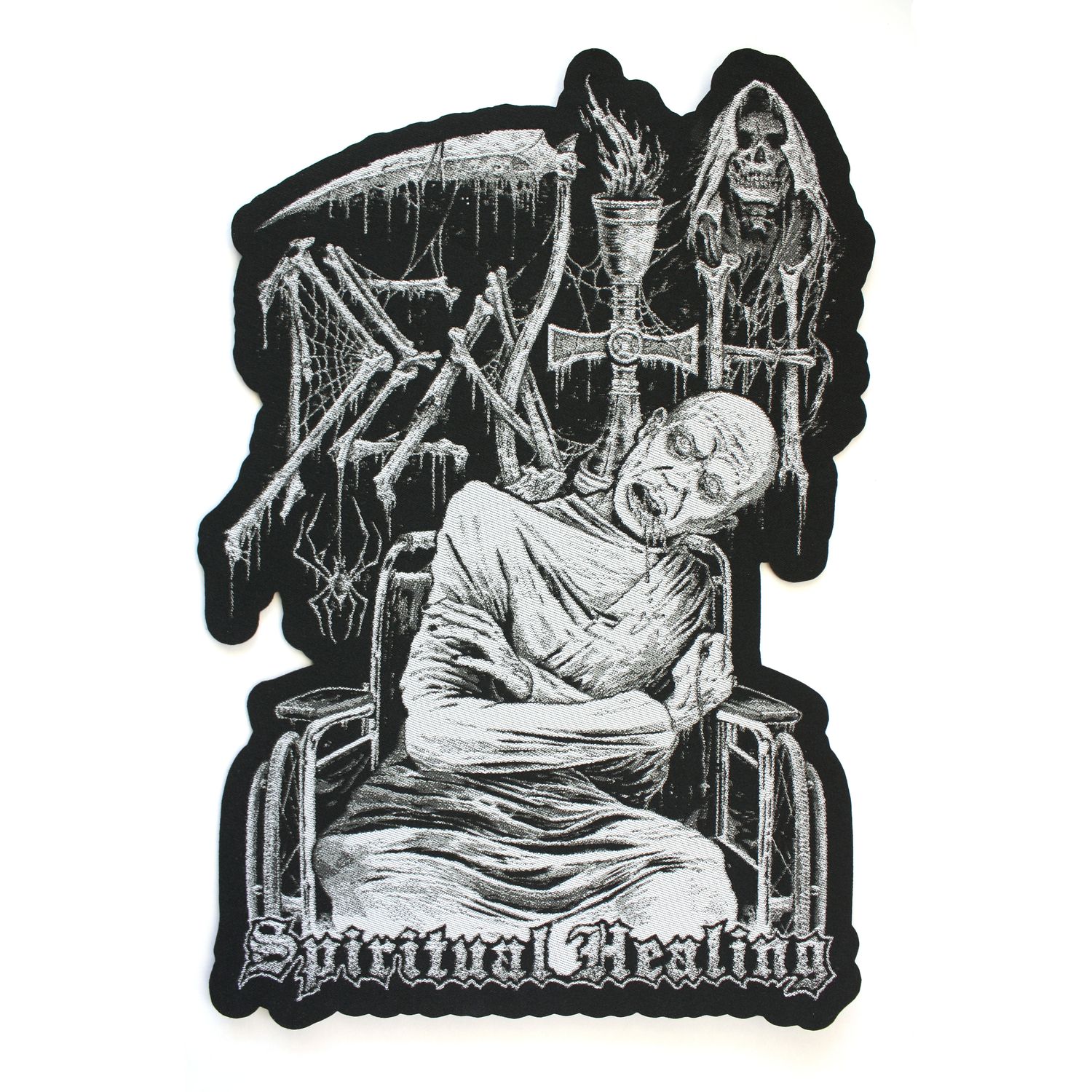 Death - Spiritual Healing x Riddickart 35th Anniversary - Oversize Patch