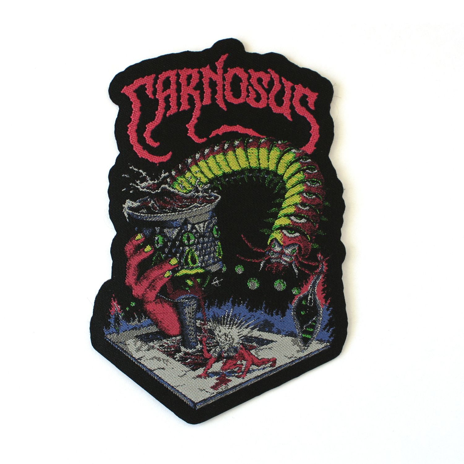 Carnosus - Worm Charmer - Laser Cut Patch