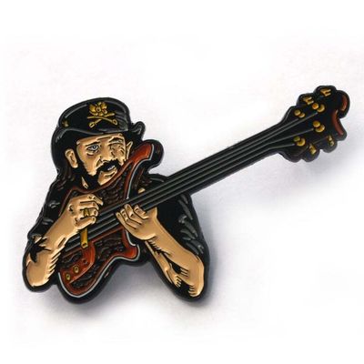 Lemmy Kilmister In Memoriam Pin