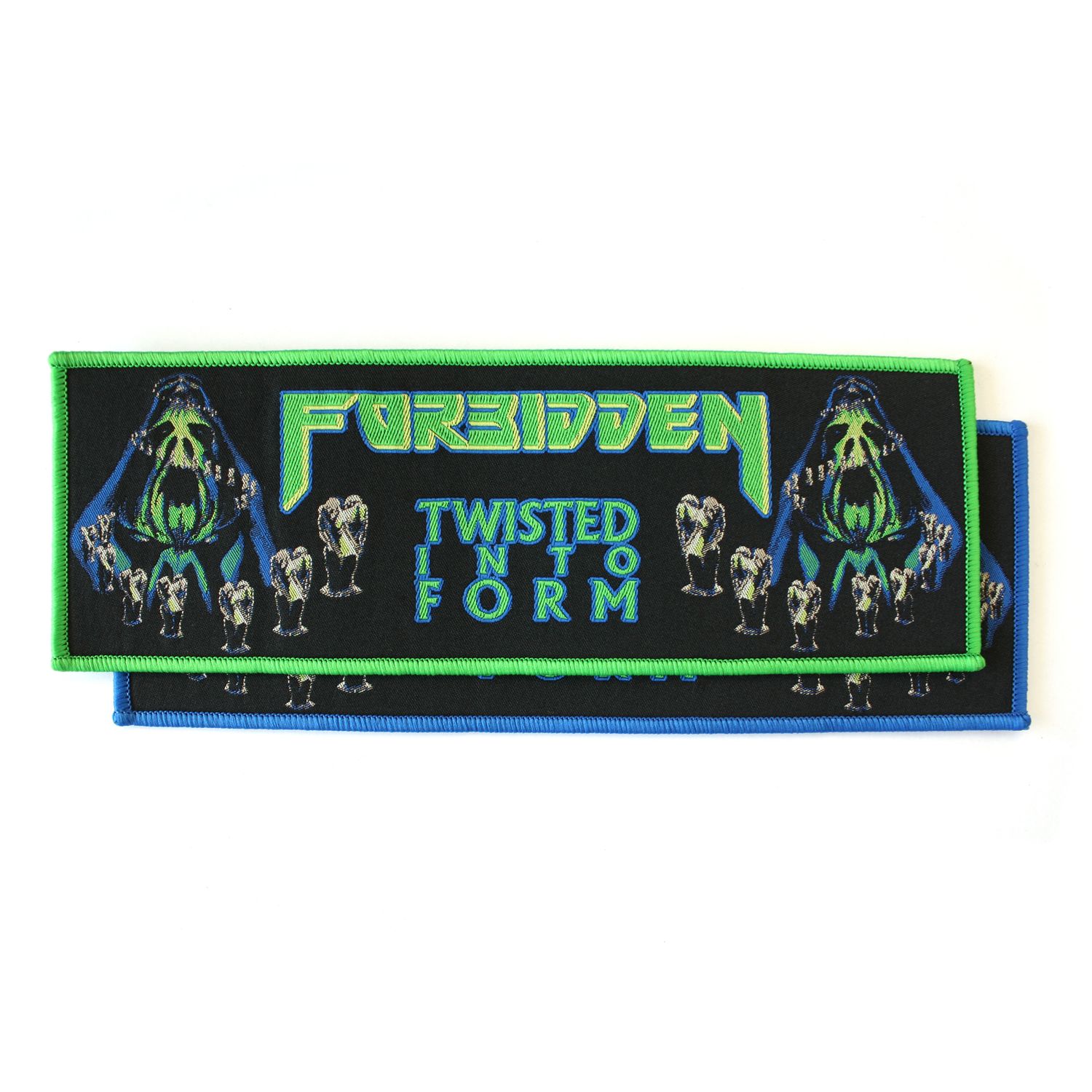 Forbidden - Twisted Into Form - Strip Patch