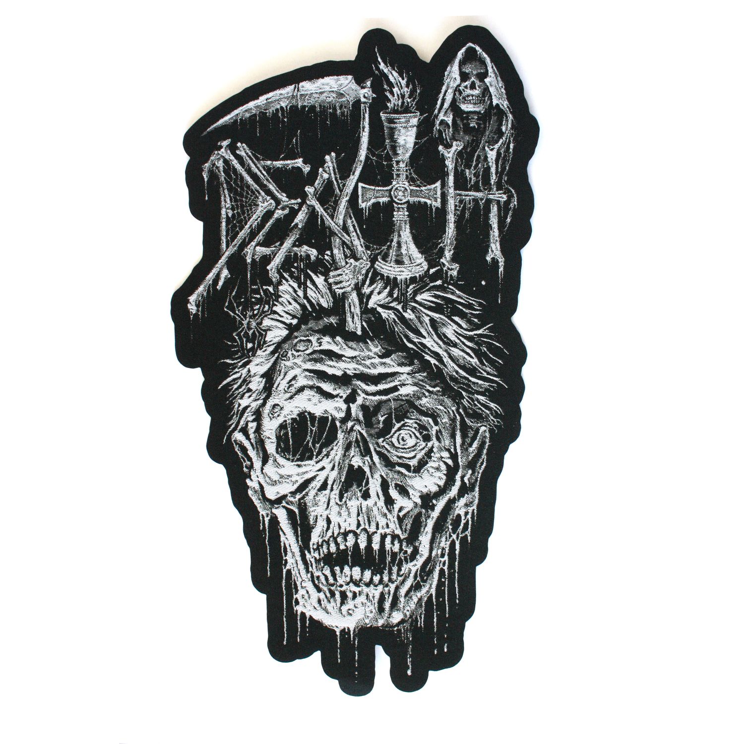 Death - Scream Bloody Gore x Riddickart 38th Anniversary - Oversize Patch
