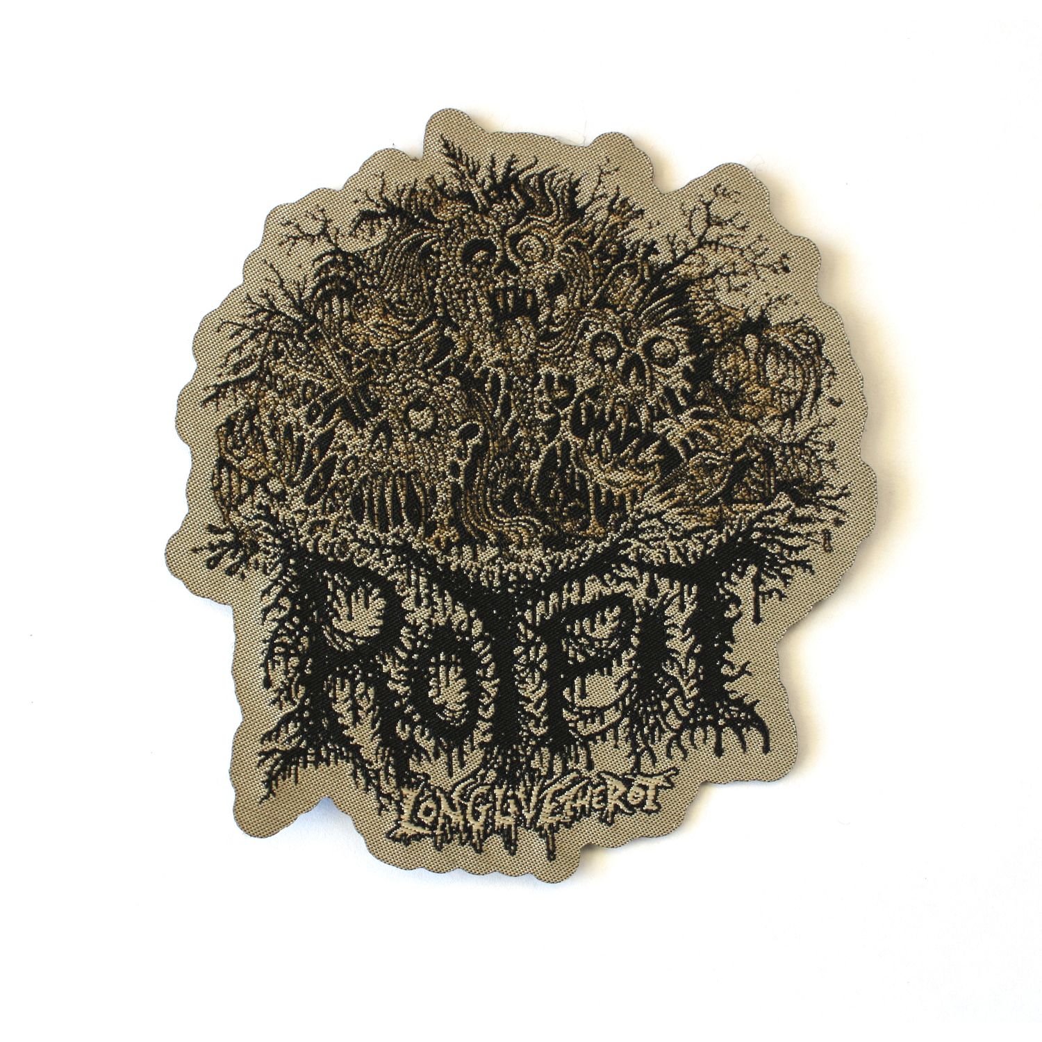 Rotpit - Long Live the Rot - Laser Cut Patch