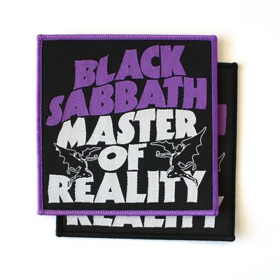 Black Sabbath - Master Of Reality - Square Patch