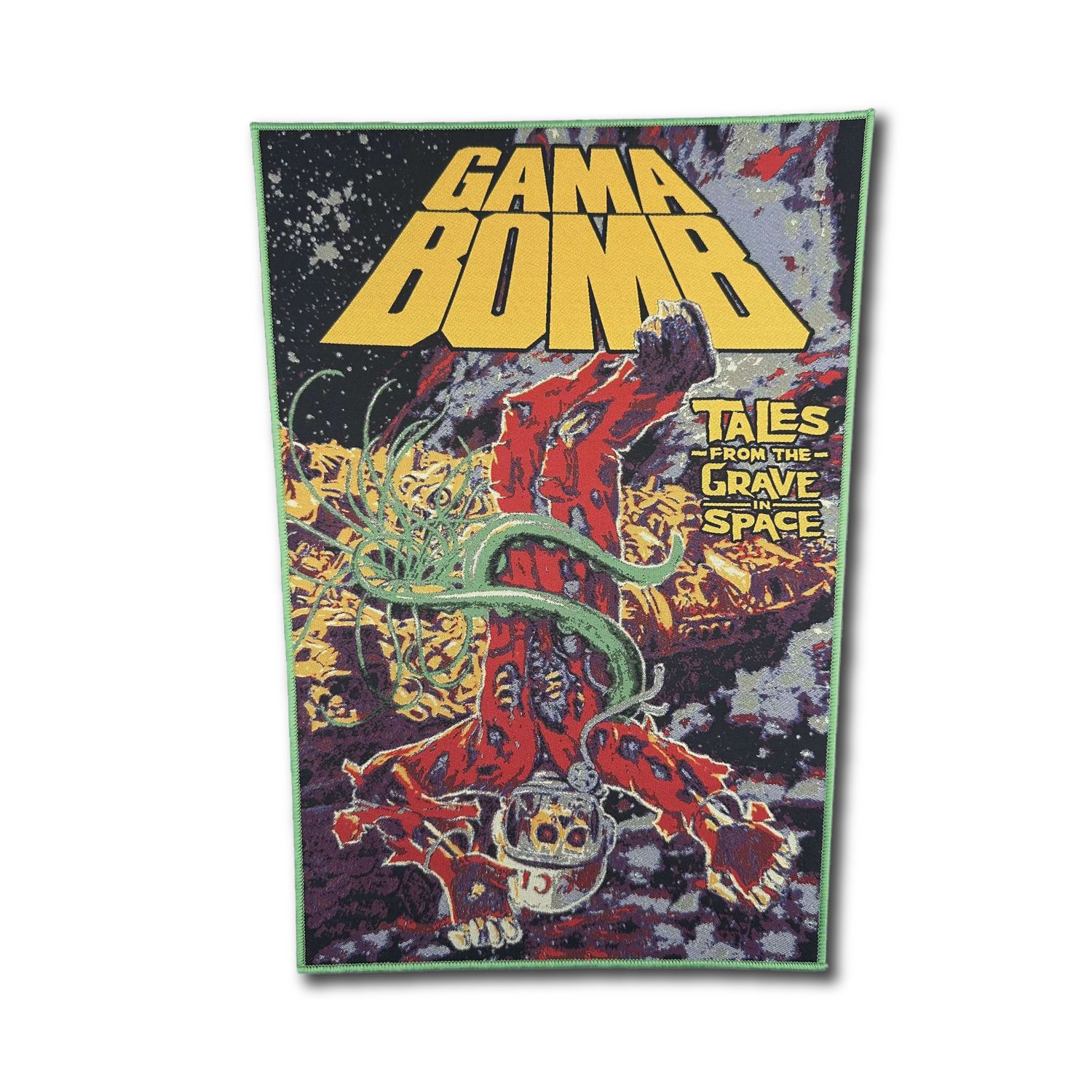 Gama Bomb - Tales From The Grave In Space - Backpatch