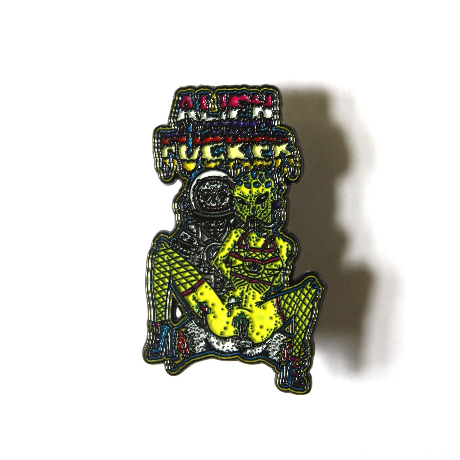 Alien Fucker - Gimplanet - Enamel Pin