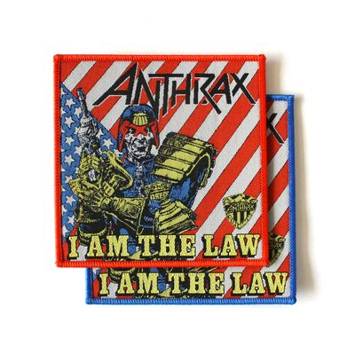 Anthrax - I Am The Law - Patch