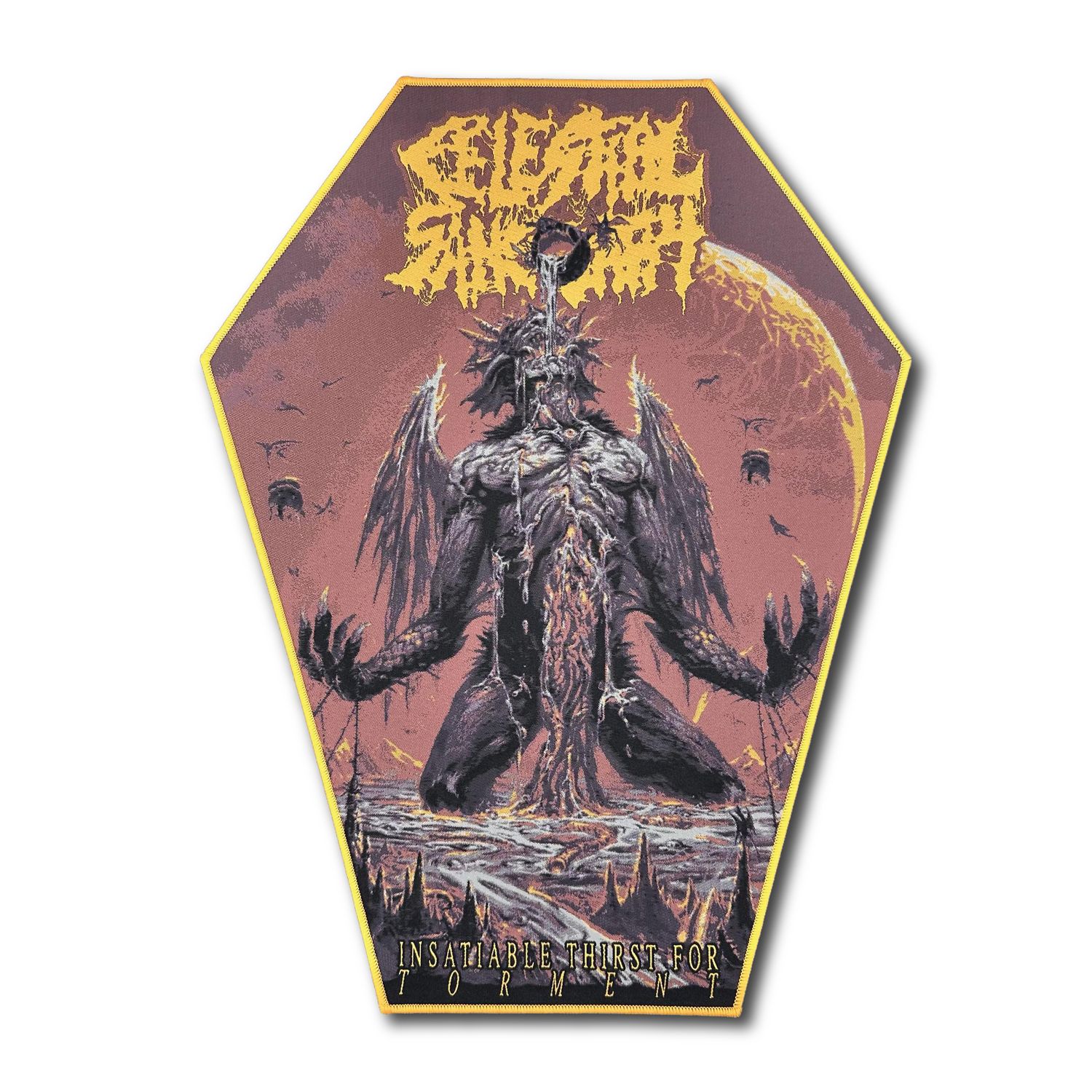 Celestial Sanctuary - Insatiable Thirst for Torment - Backpatch