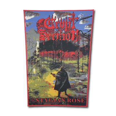 Crypt Sermon - The Stygian Rose - Backpatch