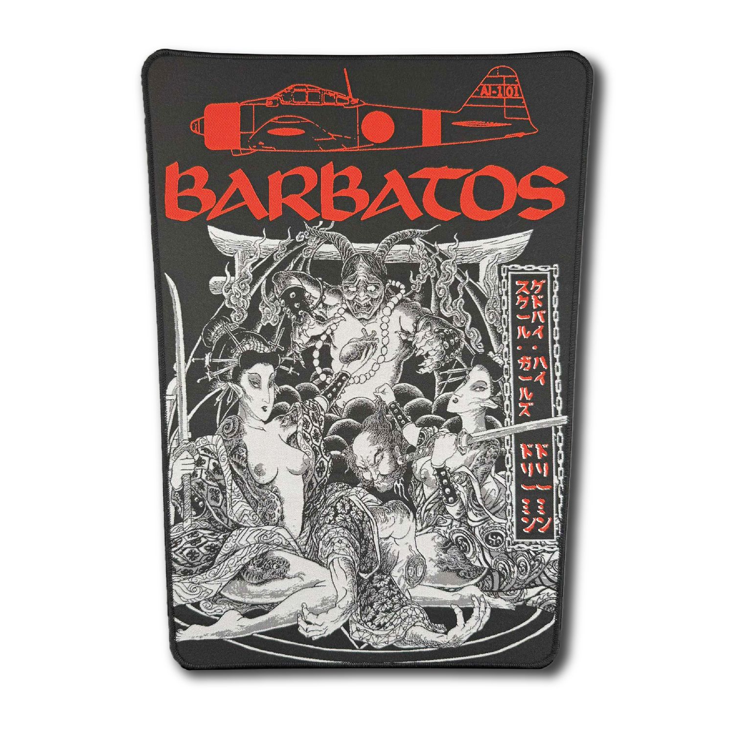 Barbatos - Goodbye Highschool Girls - Backpatch