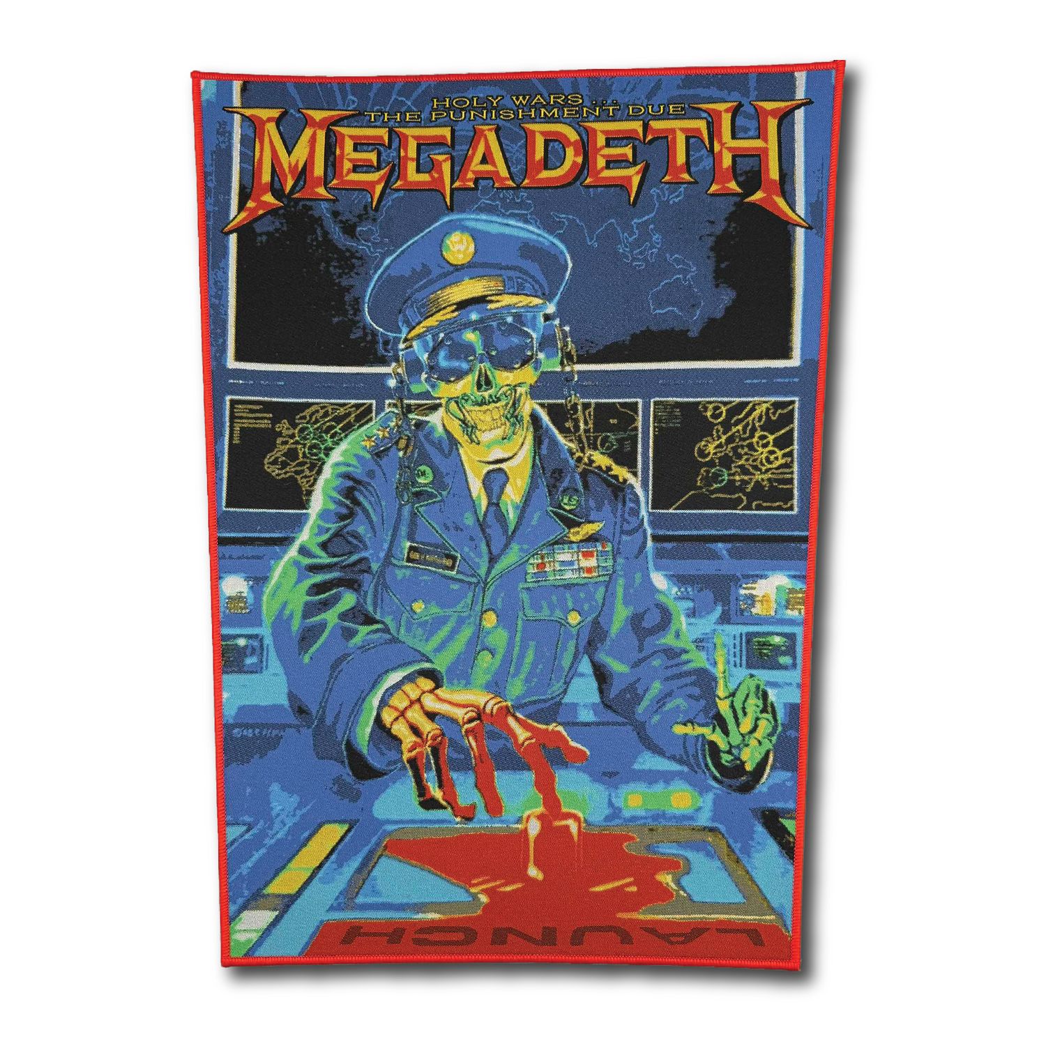 Megadeth - Holy Wars... The Punishment Due - Backpatch