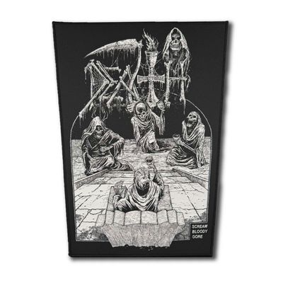 Death - Scream Bloody Gore x Riddickart 38th Anniversary - Backpatch (Limited Edition)