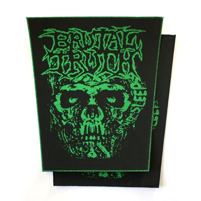 Brutal Truth - Smoke, Grind Sleep - Backpatch