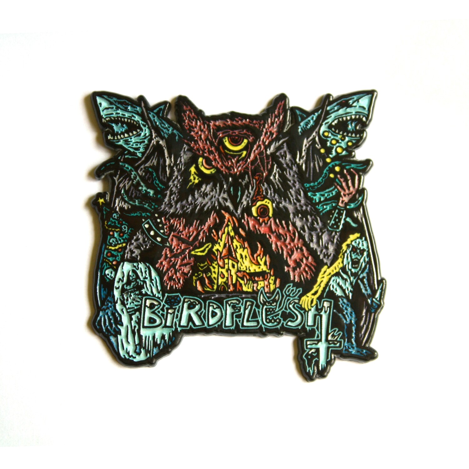 Birdflesh - Sickness In The North Pin