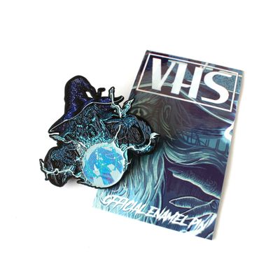 VHS - Quest for the Mighty Riff pin