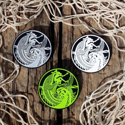 Ahab - The Oath official pin