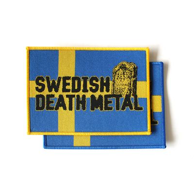 Swedish Death Metal - Patch