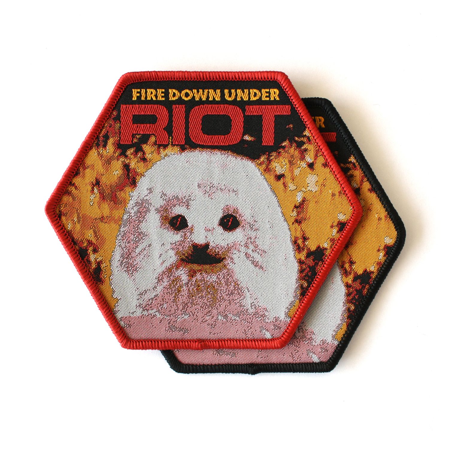 Riot - Fire Down Under - Patch