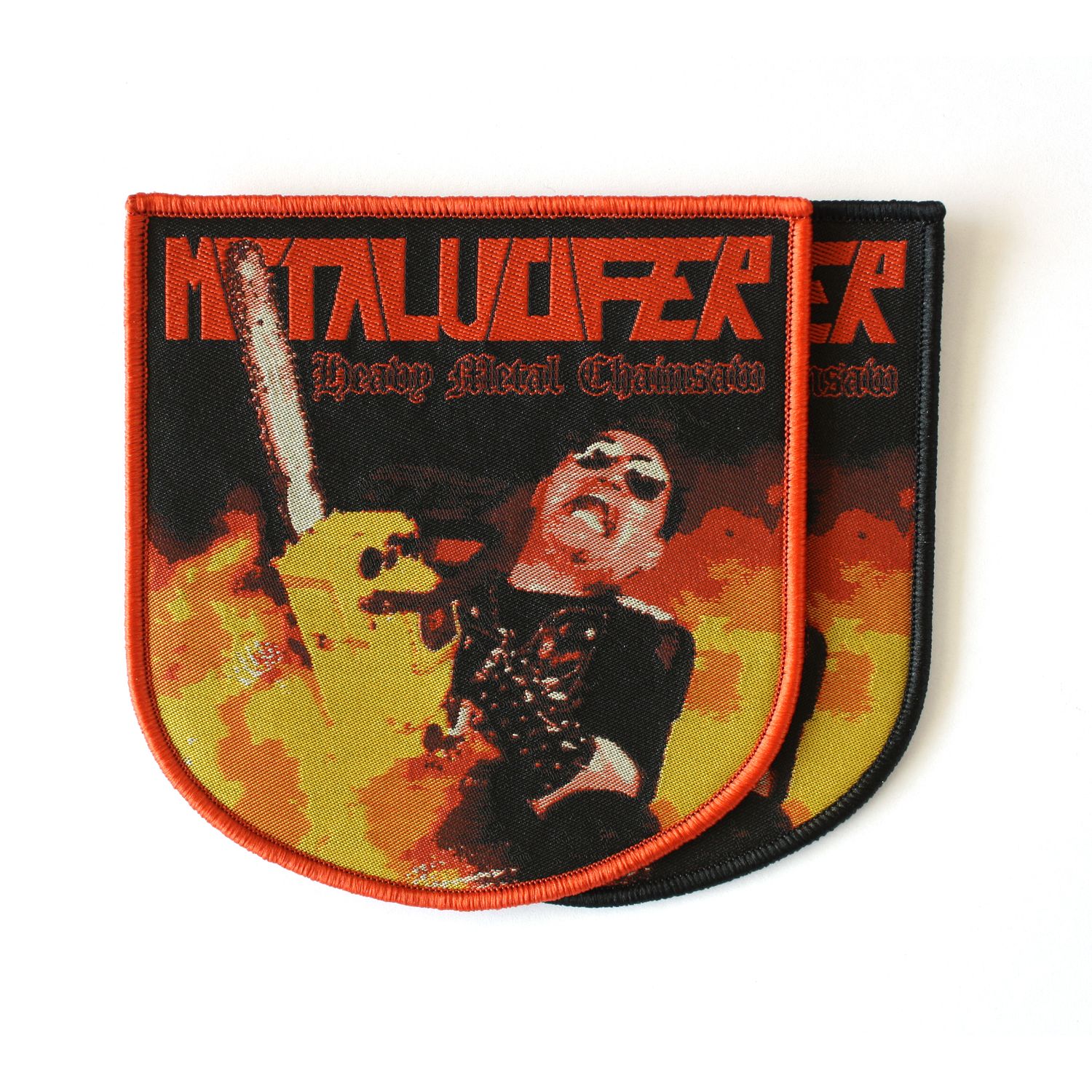 Metalucifer - Heavy Metal Chainsaw - Patch