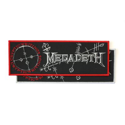 Megadeth - Cryptic Writings - Strip Patch